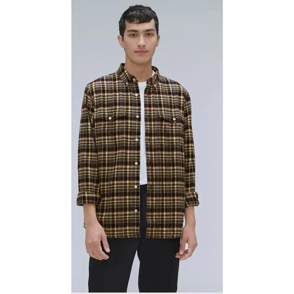 Everlane The Brushed Flannel Shirt - Picture 1 of 12